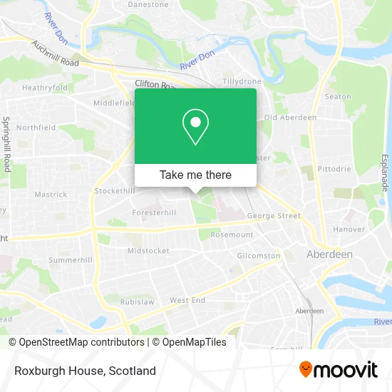 Roxburgh House map