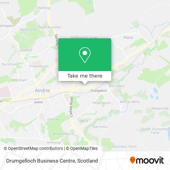 Drumgelloch Business Centre map