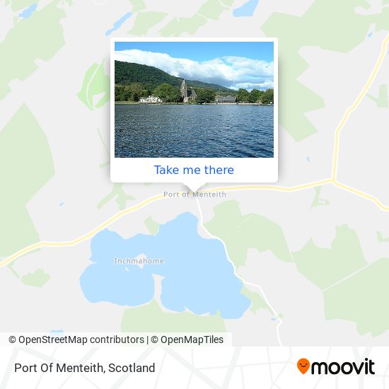Port Of Menteith map