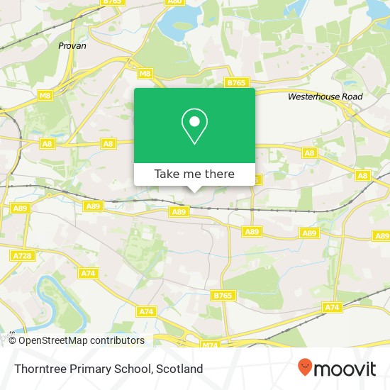 Thorntree Primary School map