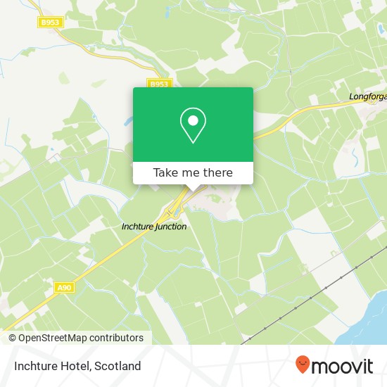 Inchture Hotel map