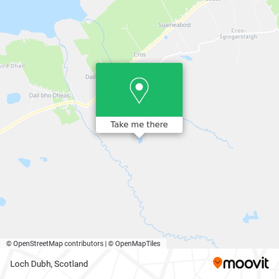 Loch Dubh map