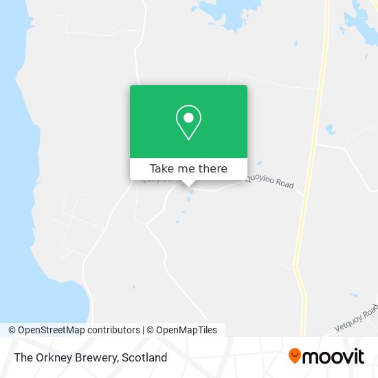 The Orkney Brewery map