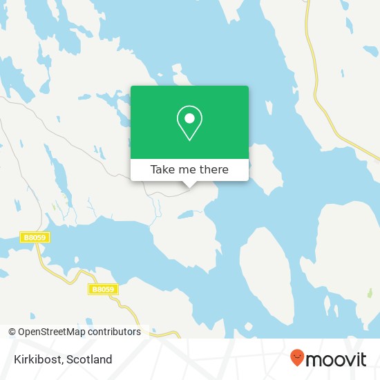 Kirkibost map