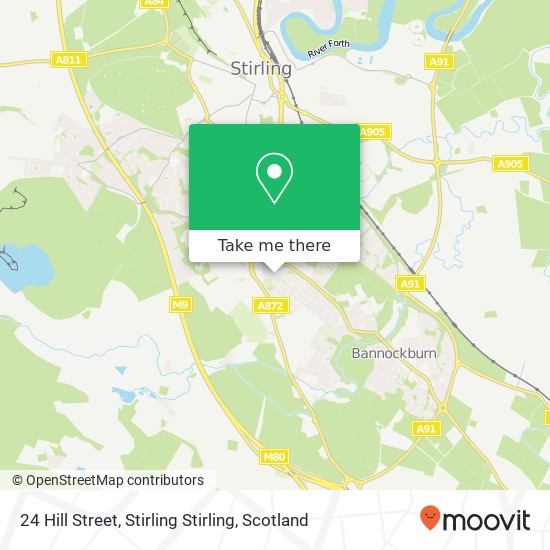 24 Hill Street, Stirling Stirling map