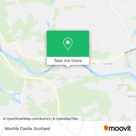 Murthly Castle map
