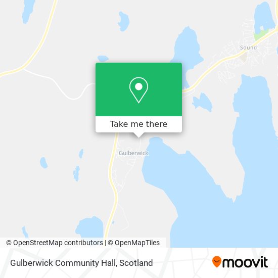 Gulberwick Community Hall map