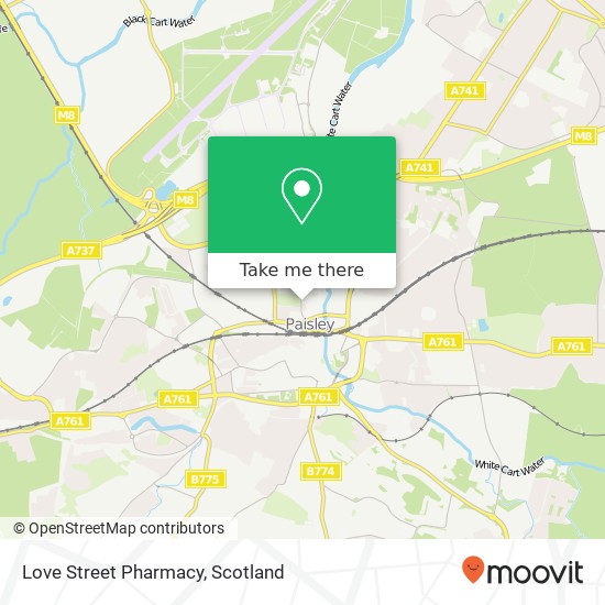 Love Street Pharmacy map