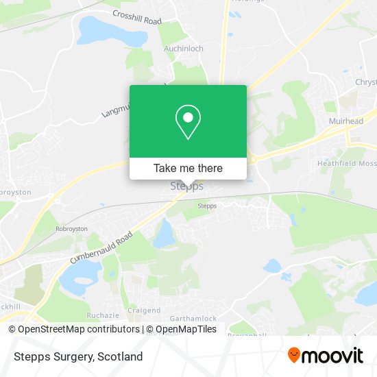 Stepps Surgery map