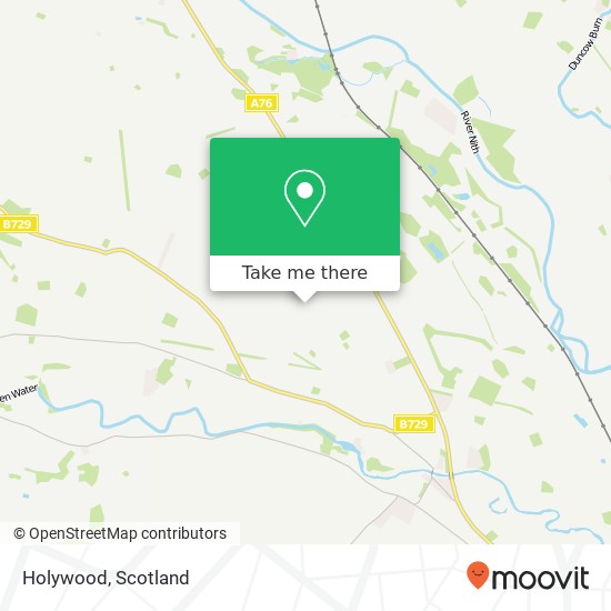 Holywood map