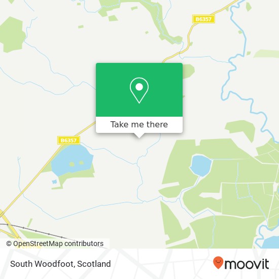 South Woodfoot map