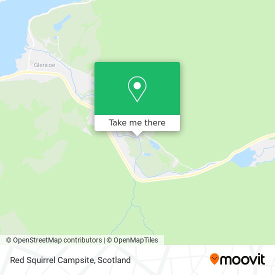 Red Squirrel Campsite map