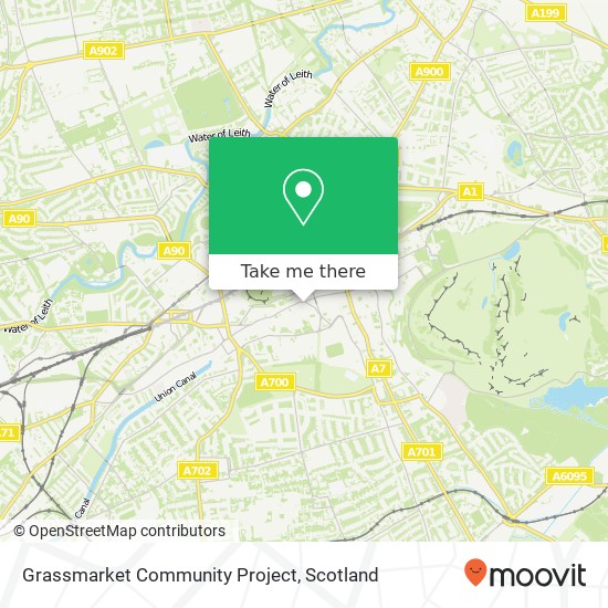 Grassmarket Community Project map