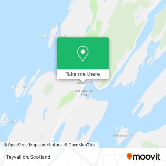 Tayvallich map