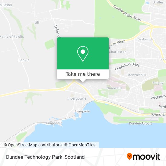 Dundee Technology Park map