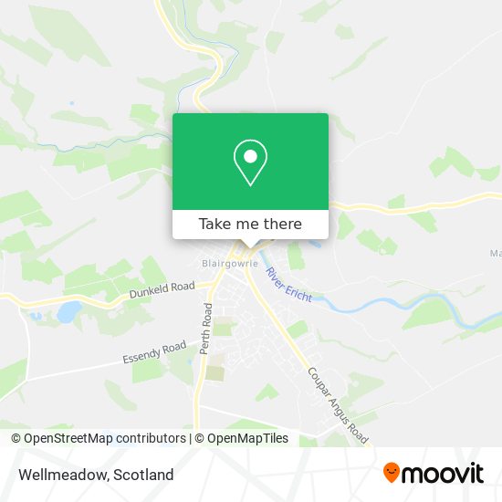 Wellmeadow map