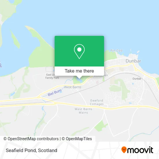 Seafield Pond map