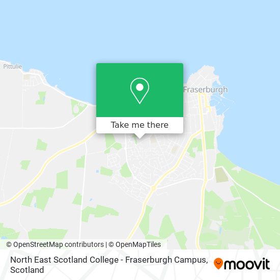 North East Scotland College - Fraserburgh Campus map