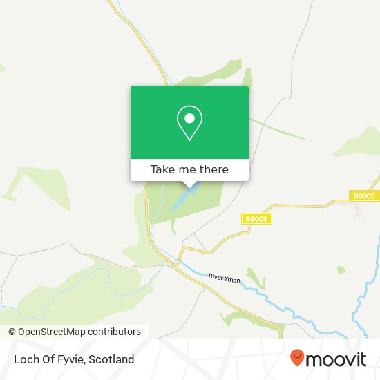 Loch Of Fyvie map