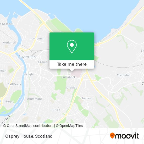 Osprey House map