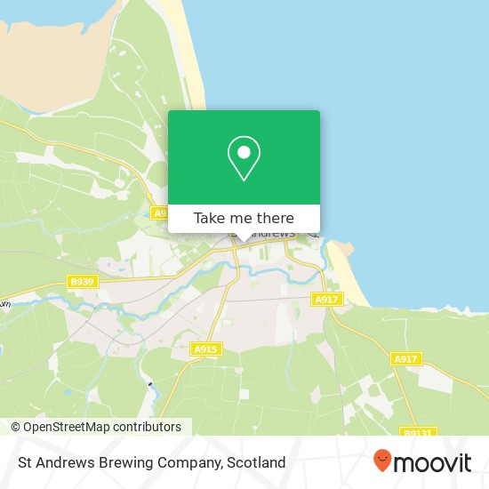 St Andrews Brewing Company map