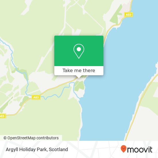 Argyll Holiday Park map