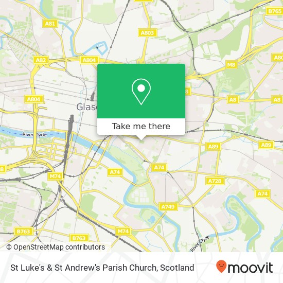 St Luke's & St Andrew's Parish Church map