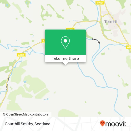 Courthill Smithy map