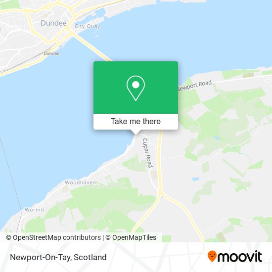 Newport-On-Tay map
