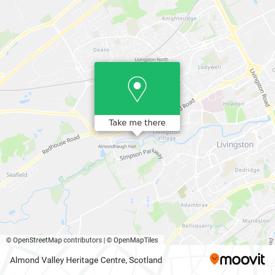 Almond Valley Heritage Centre map