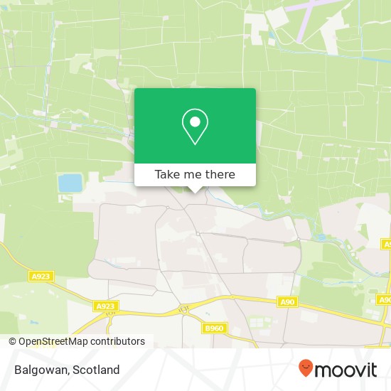 Balgowan map