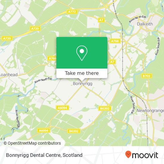 Bonnyrigg Dental Centre map