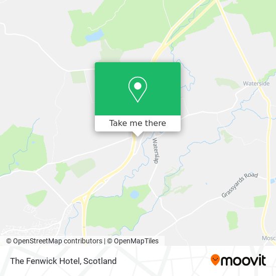 The Fenwick Hotel map