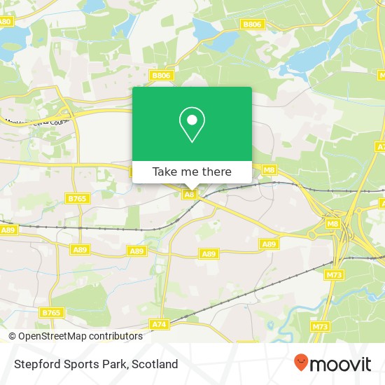 Stepford Sports Park map