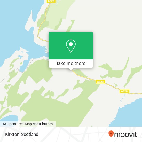 Kirkton map