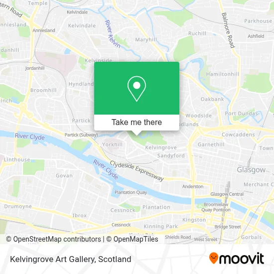 How to Get to Kelvingrove Art Gallery in Glasgow by Bus or Train?