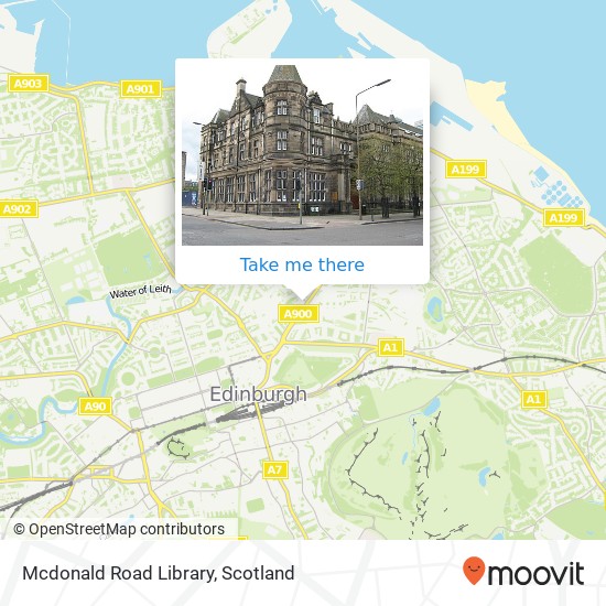 Mcdonald Road Library map