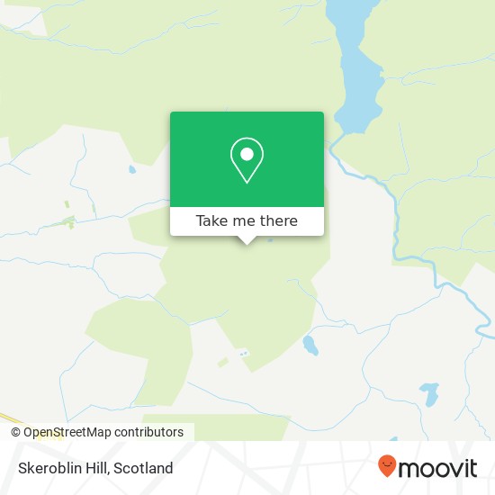Skeroblin Hill map