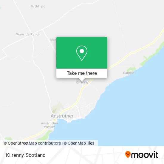 Kilrenny map