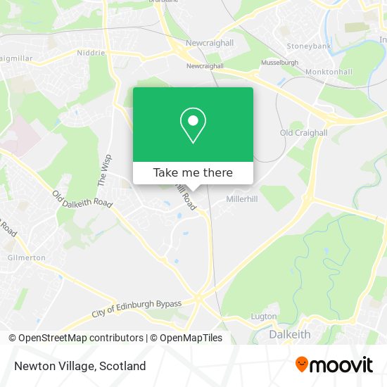 Newton Village map