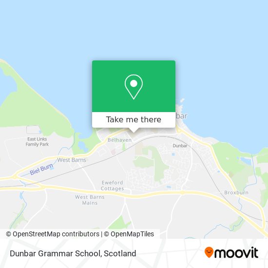 Dunbar Grammar School map