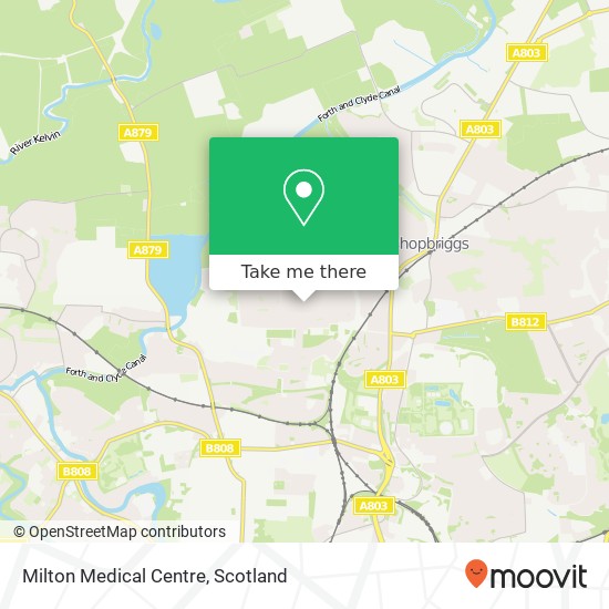 Milton Medical Centre map