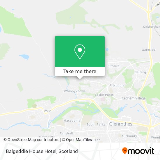 Balgeddie House Hotel map