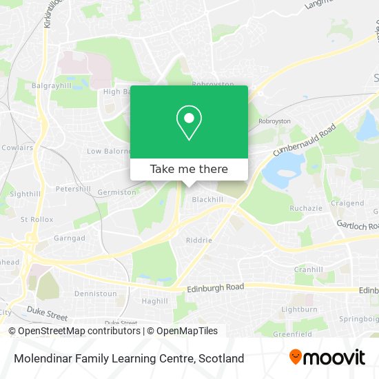 Molendinar Family Learning Centre map
