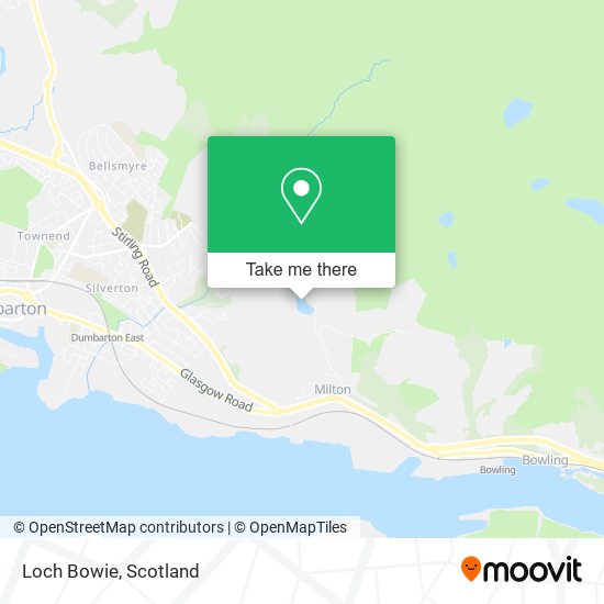 Loch Bowie map