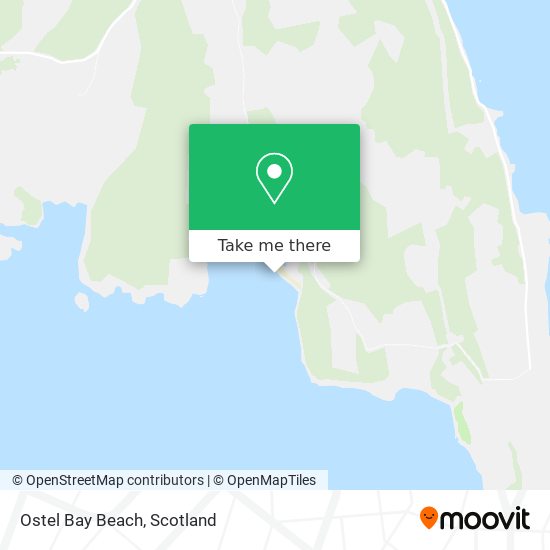 Ostel Bay Beach map