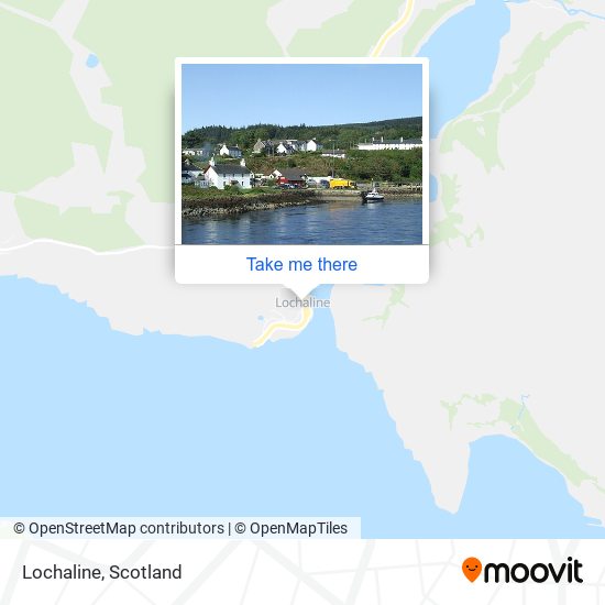 Lochaline map