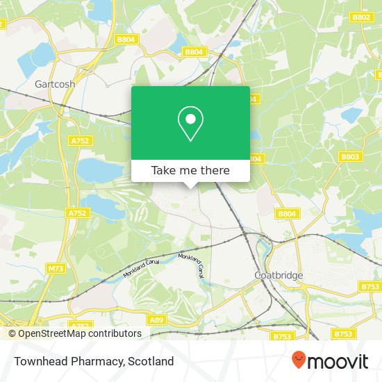 Townhead Pharmacy map