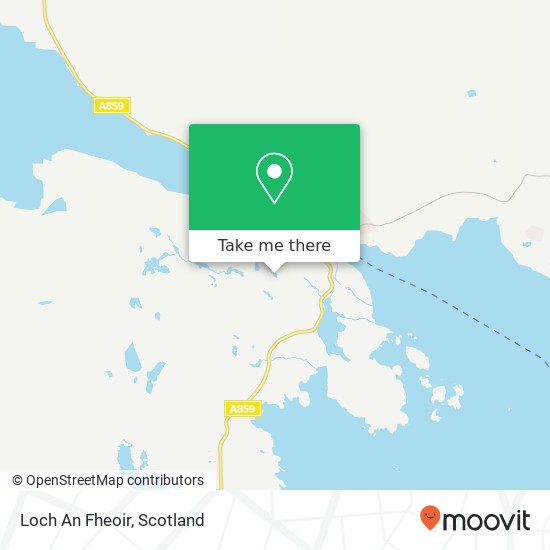 Loch An Fheoir map