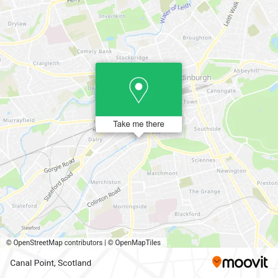 Canal Point map